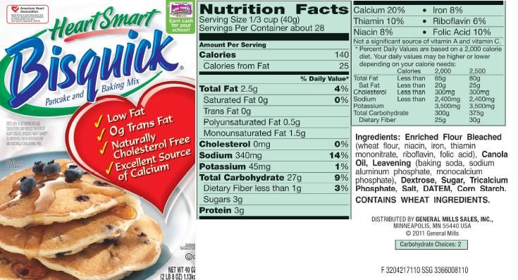 33 Bisquick Pancake Mix Nutrition Label Label Design Ideas 2020