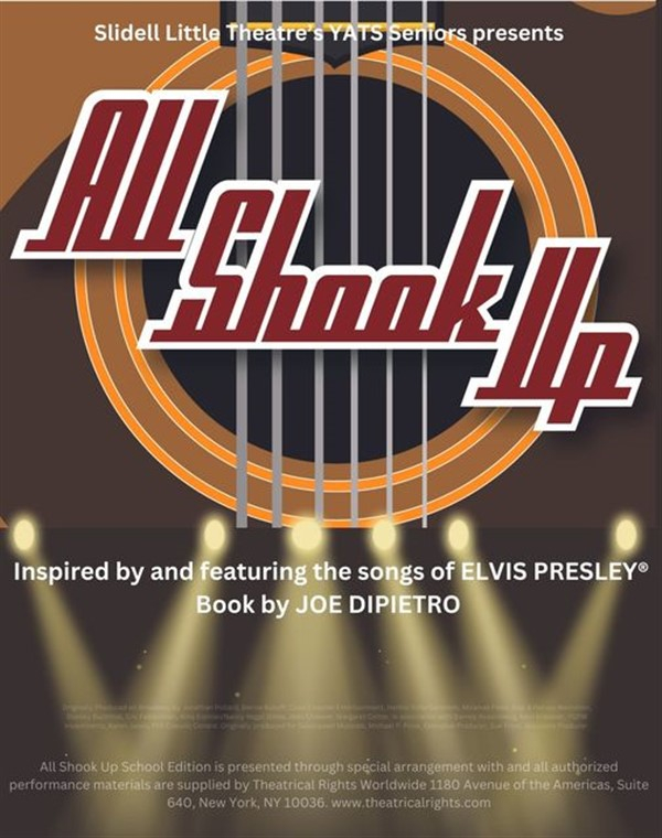 All Shook Up Senior YATS Information