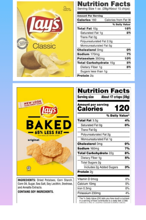 Baked Lays Vs REGULAR Lays Which Is Better Energetic Reads