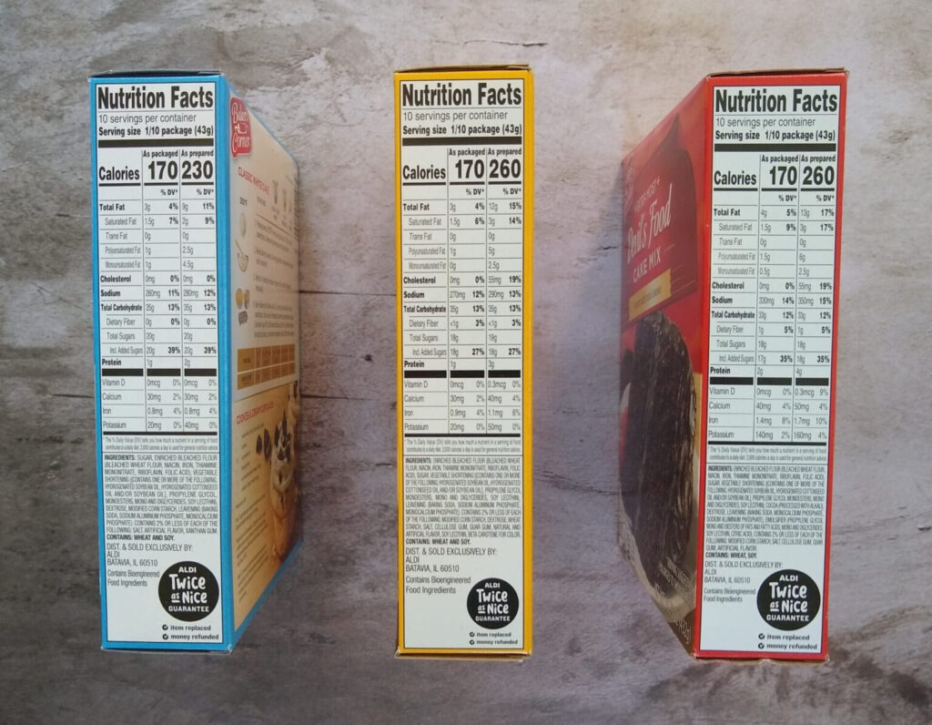 Baker s Corner Cake Mix Aldi Reviewer