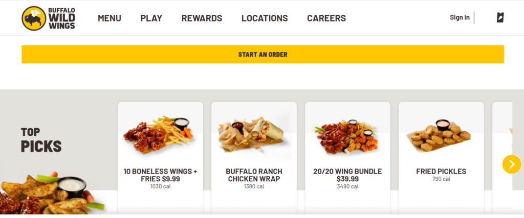 Buffalo Wild Wings Nutritional Information Sheet Pdf Besto Blog