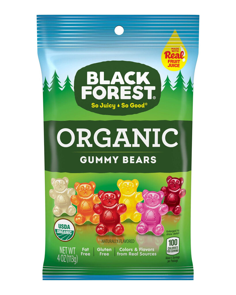 Buy Black Forest Organic Gummy Bears Candy 4 Ounce Pack Of 12 Online 