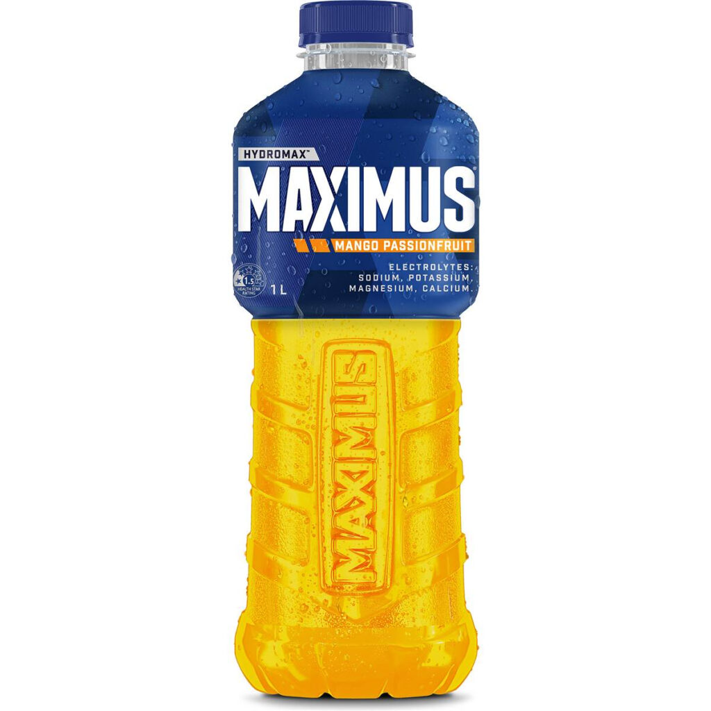 Calories In Maximus Mango Passionfruit Drink Calcount