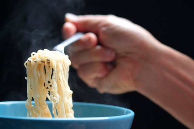 Calories In Ramen Noodles Without Seasoning Livestrong