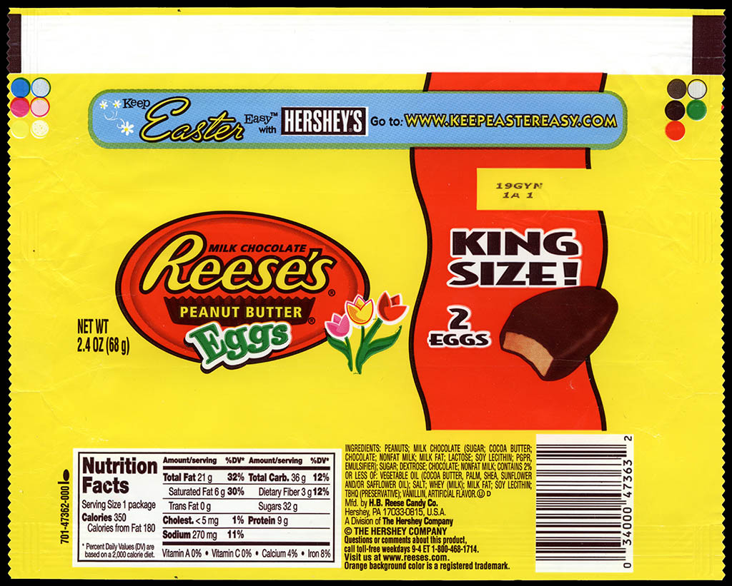 Calories In Reese s Egg Mini