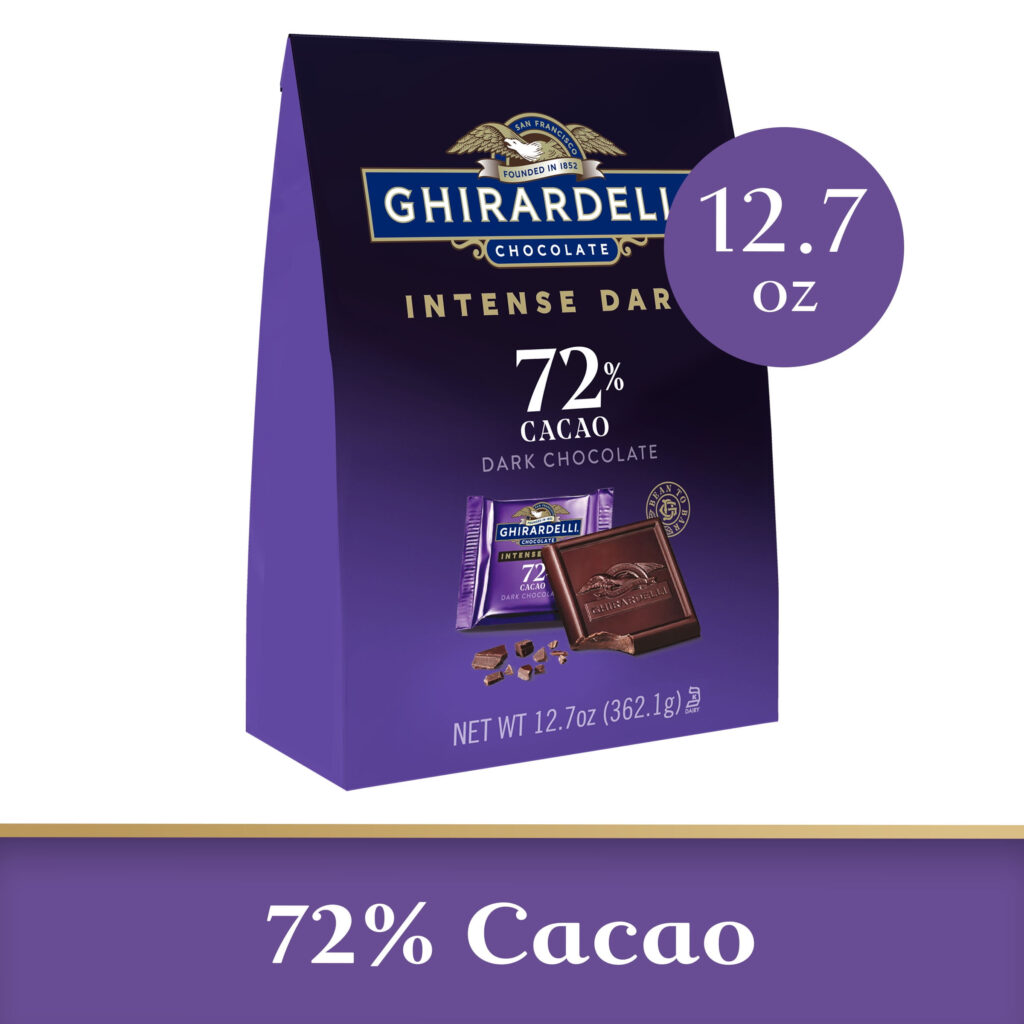 Cuadrados Intensos De Chocolate Negro GHIRARDELLI 