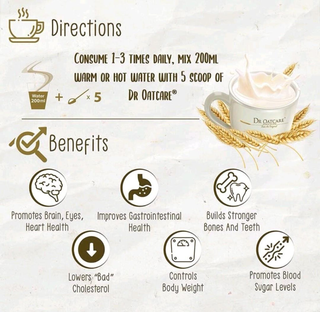 Dr Oatcare Health Nutrition Health Supplements Health Food Drinks 