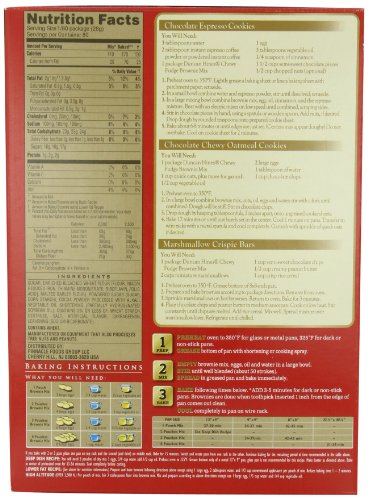 Duncan Hines Brownie Mix Nutrition Nutrition Pics