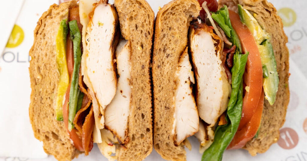 Durango Chicken Lunch Healthy Sandwiches Catering Near Me 