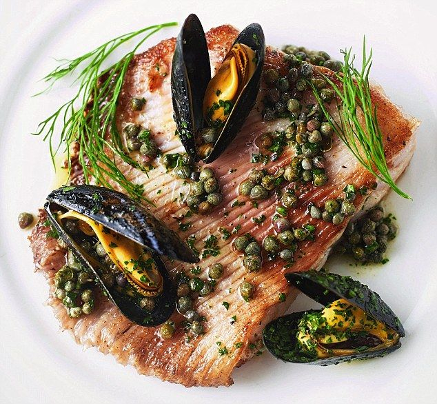 Five star Food Made Simple Skate Wing With Mussels And Capers Star 