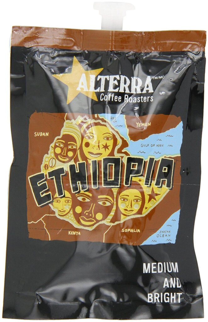FLAVIA ALTERRA Coffee Ethiopia 20 Count Fresh Packs Pack Of 5 