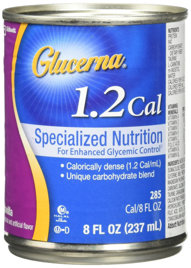 Glucerna 1 2 Cal Specialized Nutrition For Patients With Abnormal 