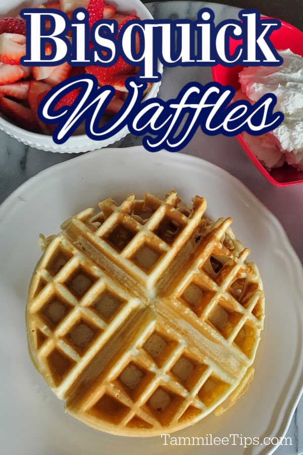 How To Make Easy Bisquick Waffles From The Bisquick Waffle Recipe On 