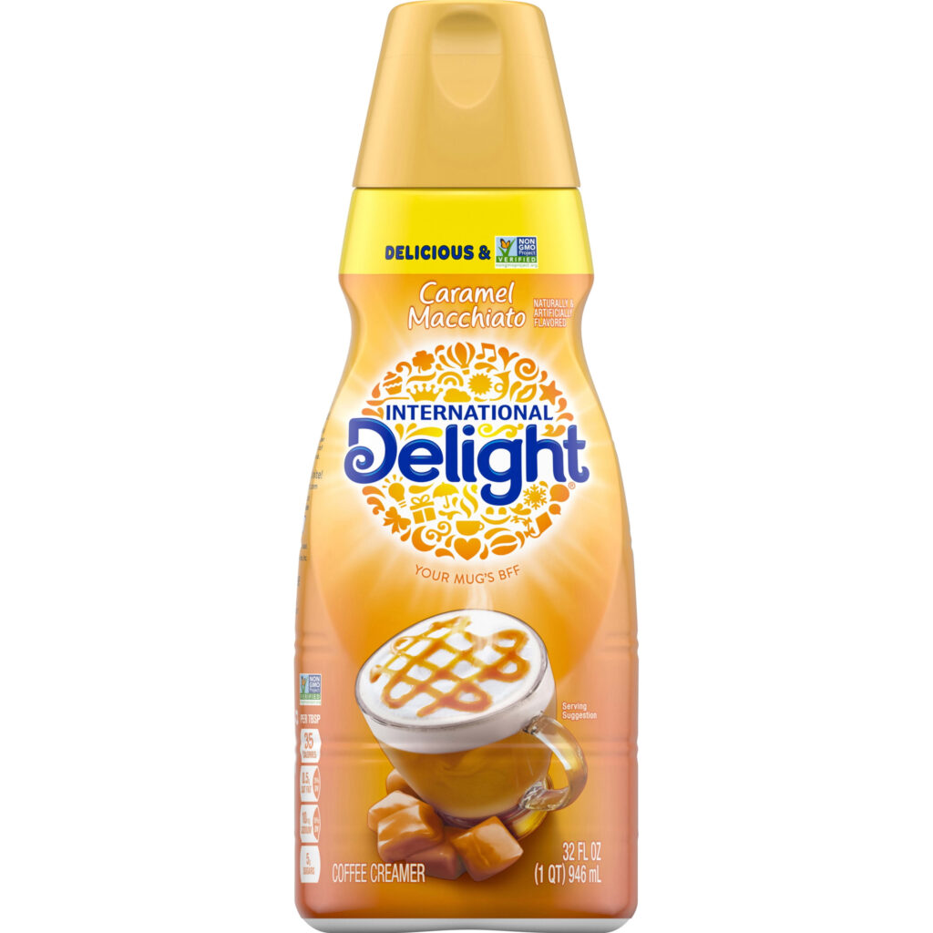 International Delight Caramel Macchiato Coffee Creamer 32 Oz 