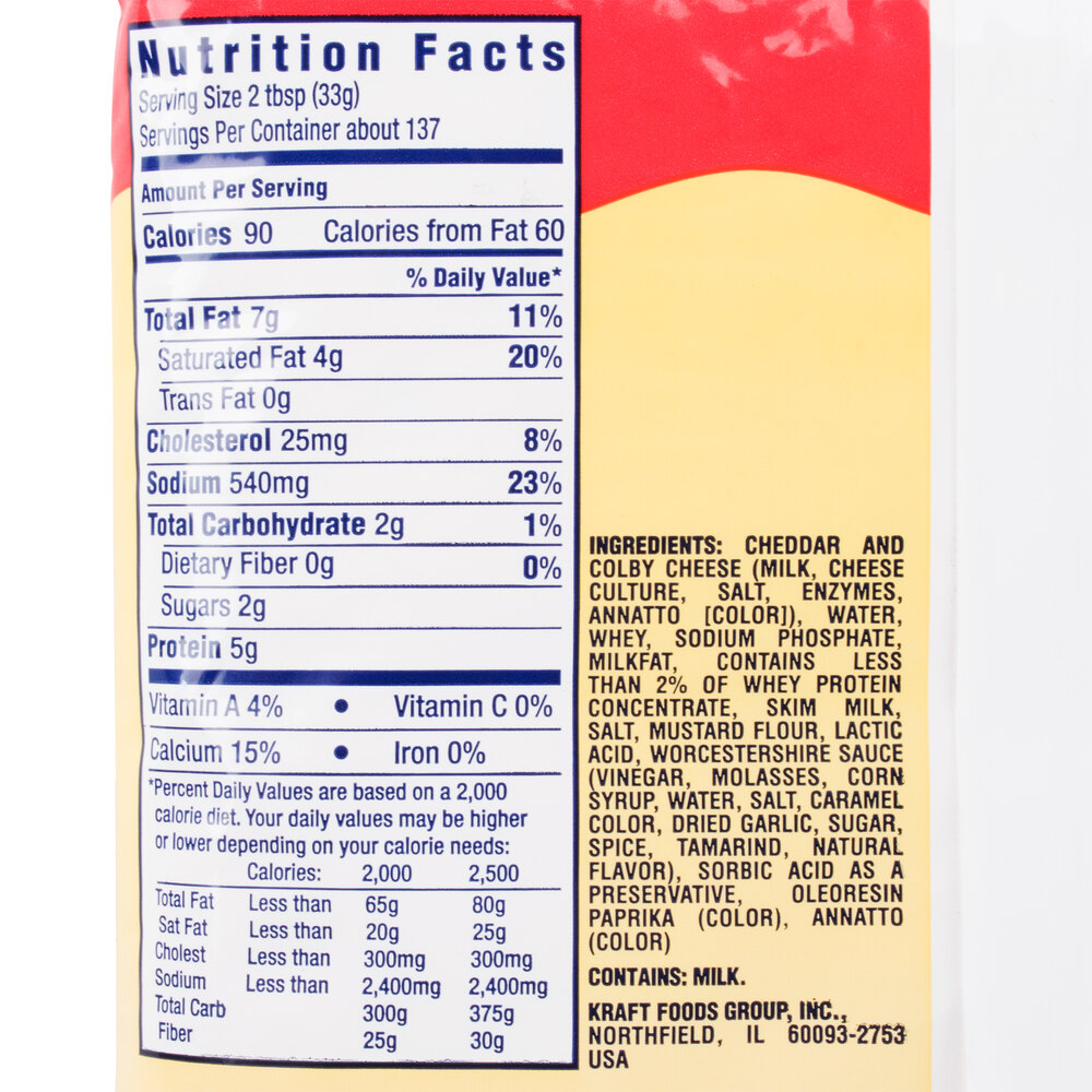 Kraft 6 5 Lb CHEEZ WHIZ Cheese Spread