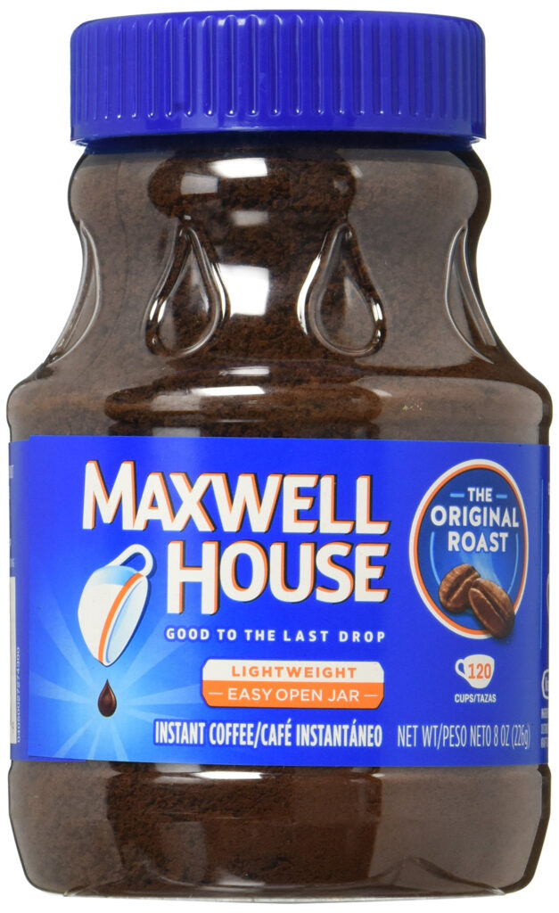 Maxwell House Original Roast Coffee Blend 8oz Canister Pack Of 3 