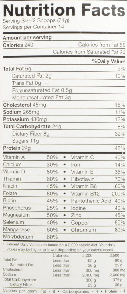 My Comparison Isagenix Isalean Shake VS Herbalife Formula 1 Nutri 