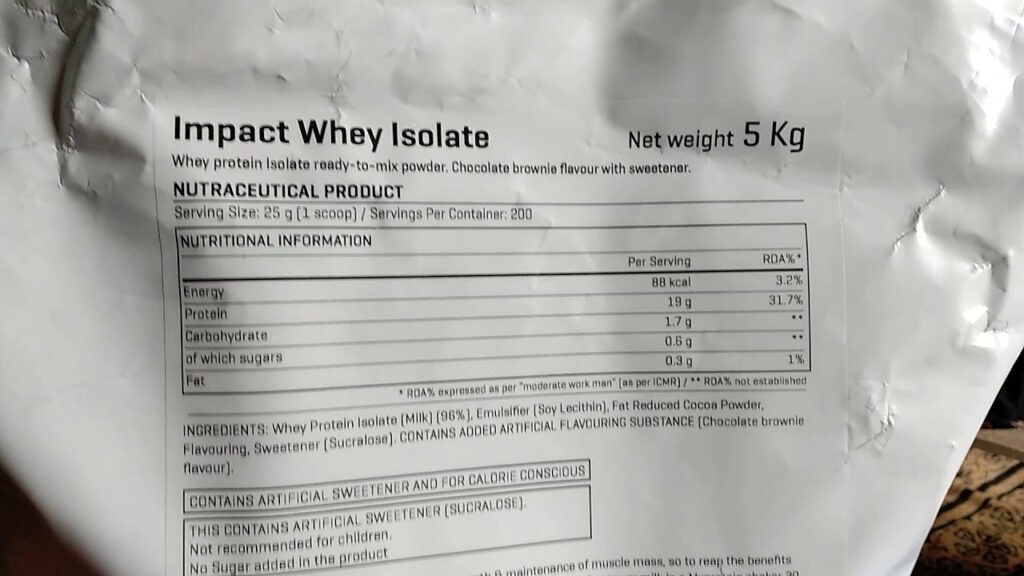 MY PROTEIN IMPACT WHEY ISOLATE Overview Whey Protein Isolate YouTube