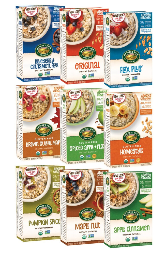 Nature s Path Instant Oatmeal Reviews Info Organic Dairy Free 
