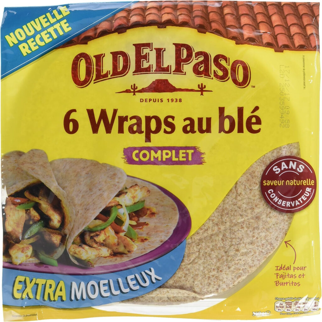 Old El Paso 6 Wrap Au Bl Complet 350 G Amazon fr Epicerie