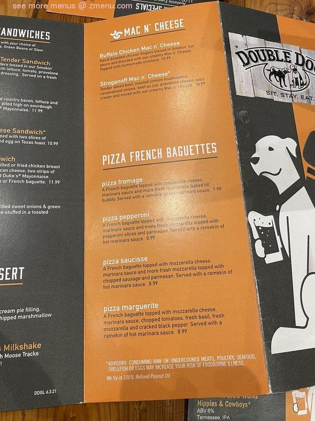 Online Menu Of Double Dogs Gallatin Restaurant Gallatin Tennessee 