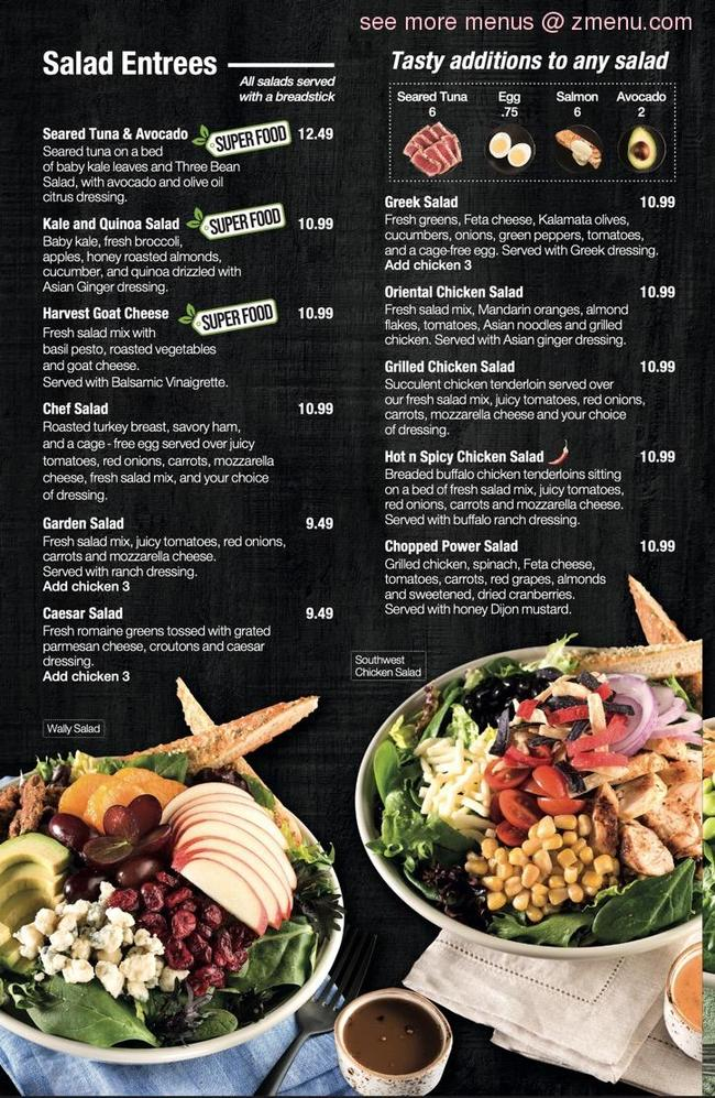 Online Menu Of Pats Select Pizza Grill Restaurant North East 