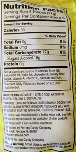 Original Lemonhead Sugar Free Lemon Drops 35 Oz From Ferrara At The 