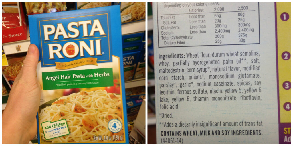 Pasta Roni Angel Hair Pasta With Herbs Nutrition Facts Nutrition Ftempo