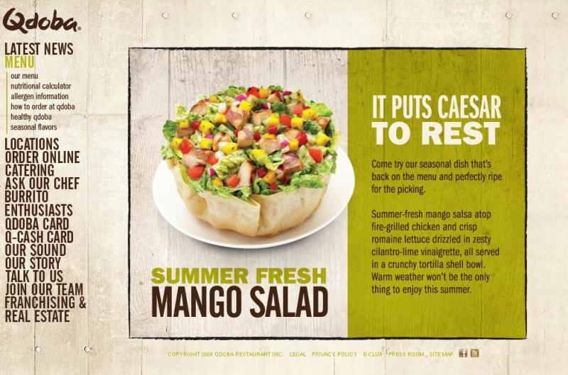 Qdoba Mexican Grill Nutrition Information Besto Blog