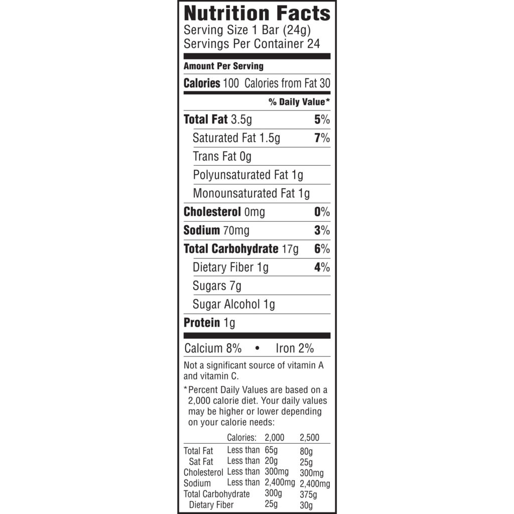 Quaker Chewy Granola Bars Nutritional Information Besto Blog