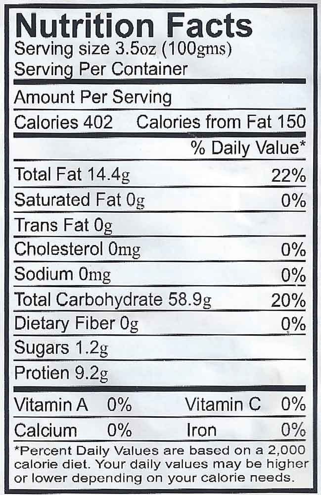 Ramen Noodles Nutrition Facts Without Seasoning