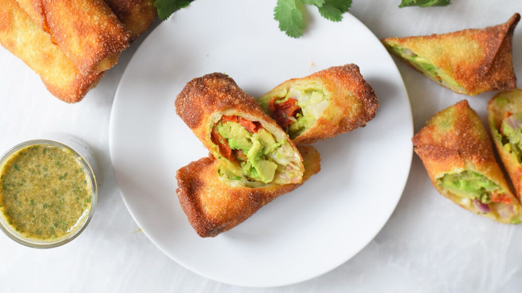 Recipe For Kona Grill Avocado Egg Rolls Deporecipe co