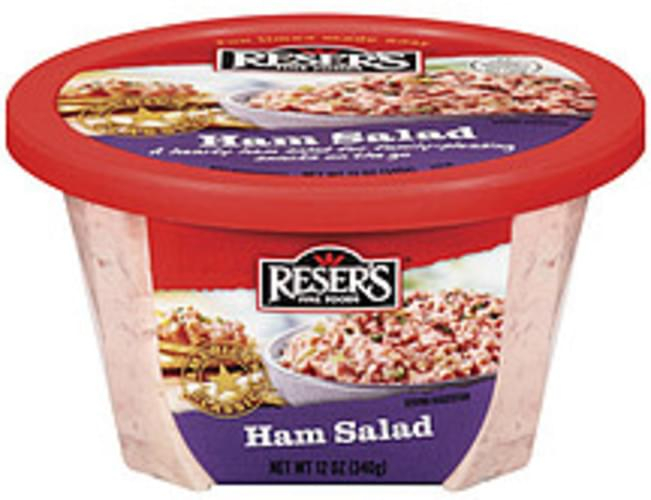 Reser s Fine Foods B Deluxe Ham Salad 12 Oz Nutrition Information 