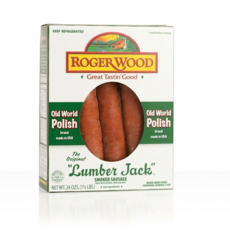 Roger Wood Foods Polish Lumber Jack Smoked Sausage 24 Oz Instacart