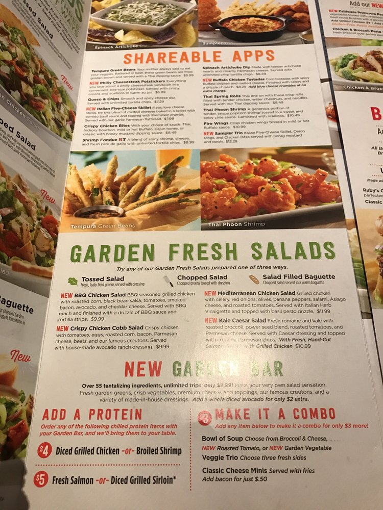 Ruby Tuesdays Nutrition Besto Blog
