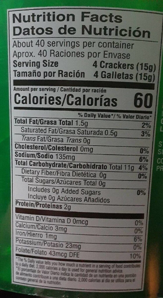 Soda Crackers Goya