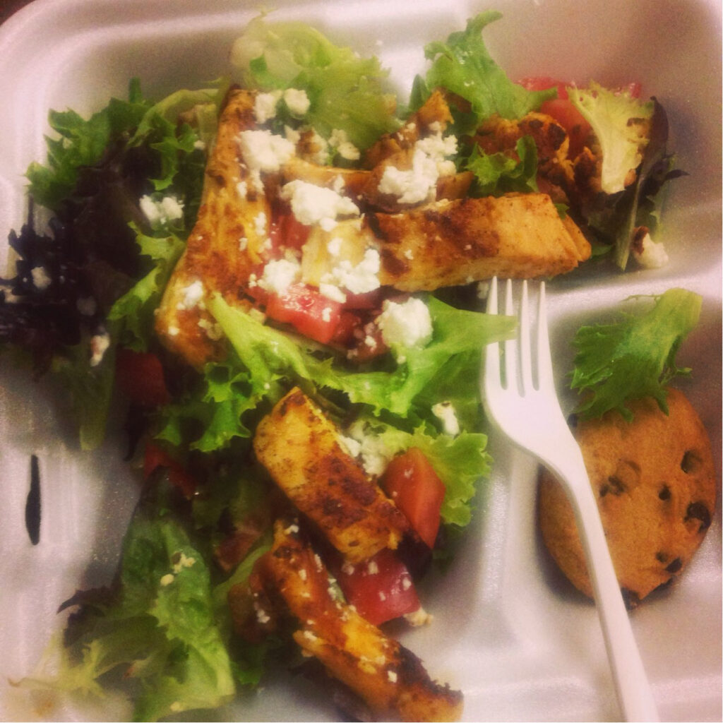Southwest Chicken Salad Directions Calories Nutrition More Fooducate
