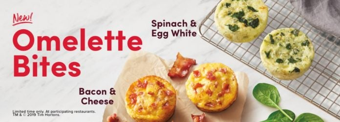 Tim Hortons Welcomes New Omelette Bites And 4 New Oreo Cookie Treats 
