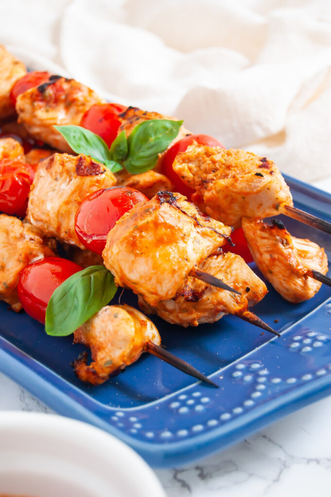 Tomato Basil Chicken Kebabs Nutrition To Fit Lindsey Janeiro 